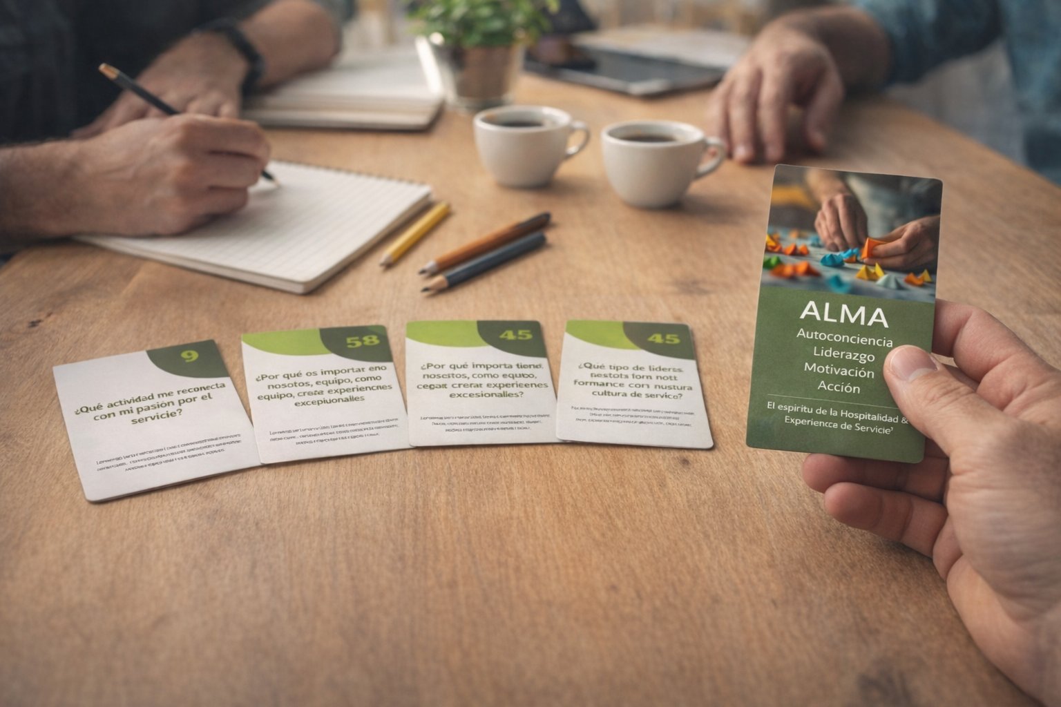 Tarjetas ALMA — Metodología de Hospitalidad y Servicio